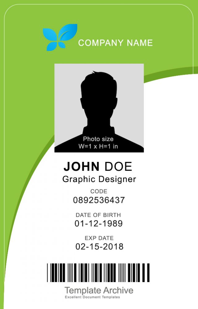 free printable id badge maker